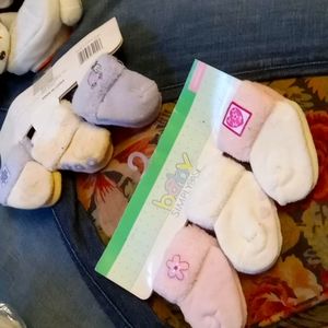 Baby socks. Brand new still packaged new born